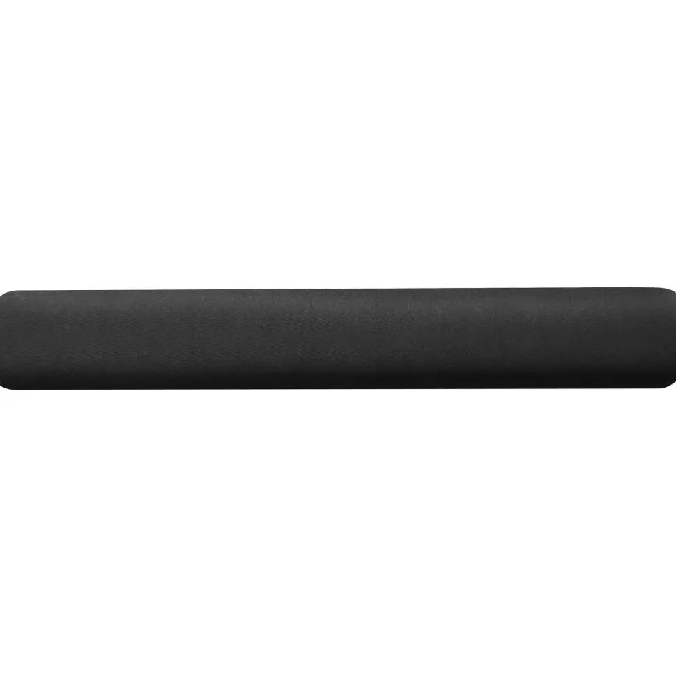 Compucessory Gel Keyboard Wrist Rest Pads, 19"H x 2.87"W x 0.75"D, Black