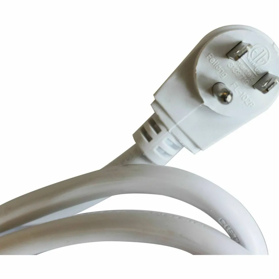 Compucessory 6-Outlet Power Strip, 6' Cord, Gray