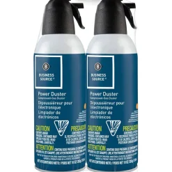 Compucessory Power Duster Compressed Gas Duster, 10 Oz, Pack Of 2