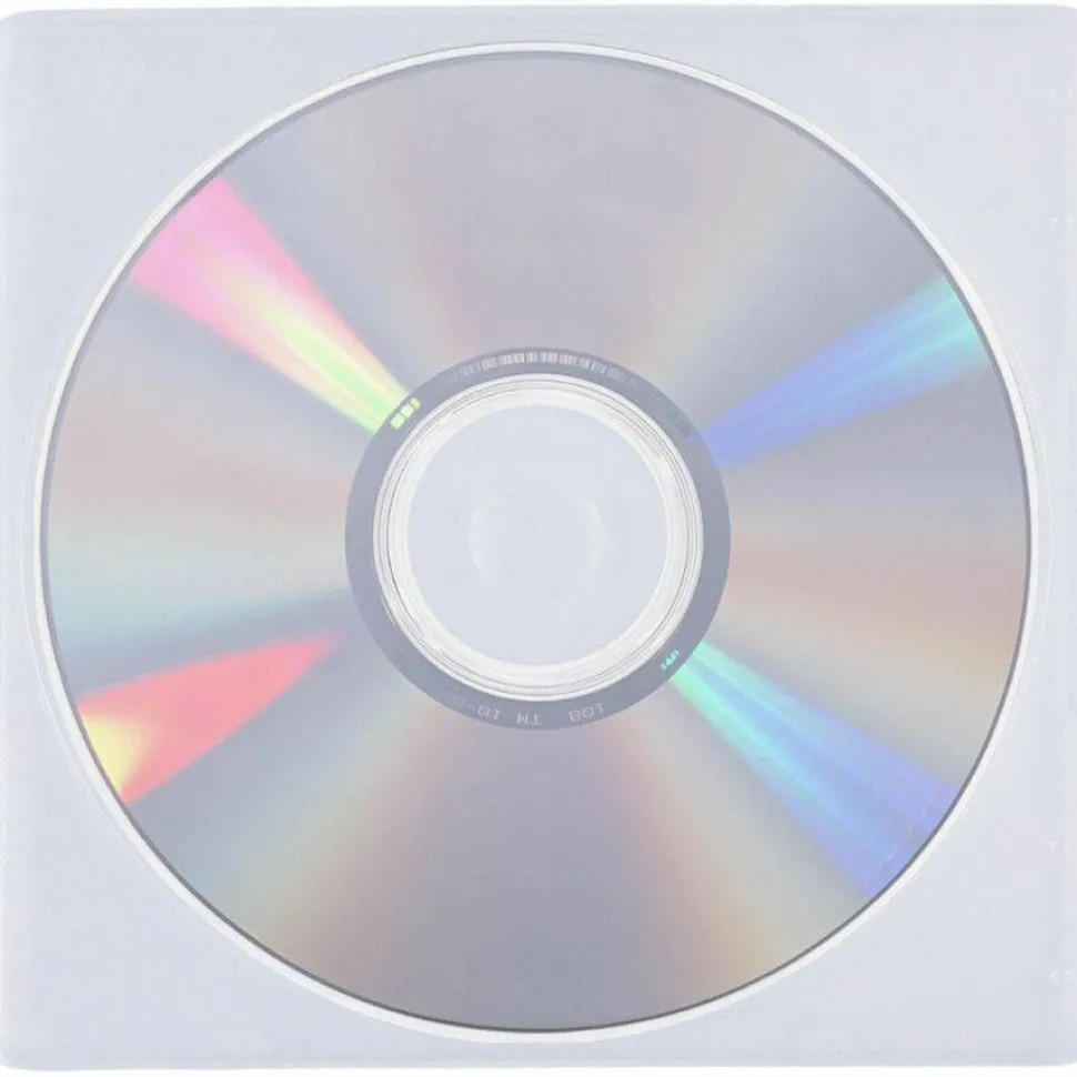 Compucessory Slim Disc Case - Polypropylene - Clear, Translucent