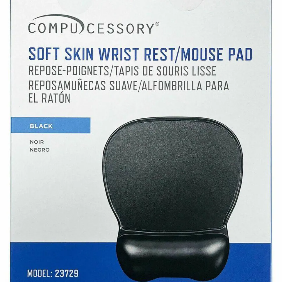 Compucessory Soft Skin Gel Wrist Rest & Mouse Pad