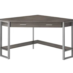 Computer Desk, Home Office, Corner, Storage Drawers, 42