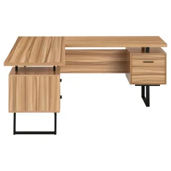 Computer Desk, Home Office, Corner, Left, Right Set-up, Storage Drawers, 70