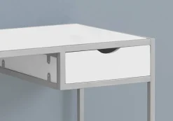 Computer Desk, Home Office, Laptop, Storage Drawer, 42