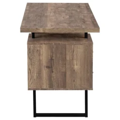 Computer Desk, Home Office, Laptop, Left, Right Set-up, Storage Drawers, 60