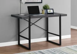 Computer Desk, Home Office, Laptop, 48