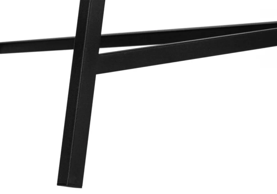 Computer Desk, Home Office, Laptop, Leaning, Storage Drawers, 32"L, Work, Black Laminate, Black Metal, Contemporary, Modern
