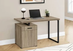 Computer Desk, Home Office, Laptop, Left, Right Set-up, Storage Drawers, 48