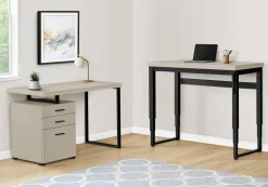 Computer Desk, Home Office, Standing, Adjustable, 48