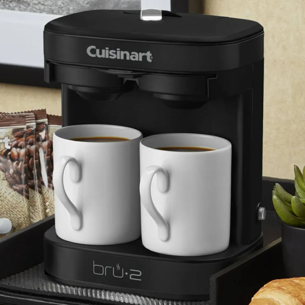 Conair Cuisinart 2-Cup Coffee Maker, Black Finish, Total Qty 6