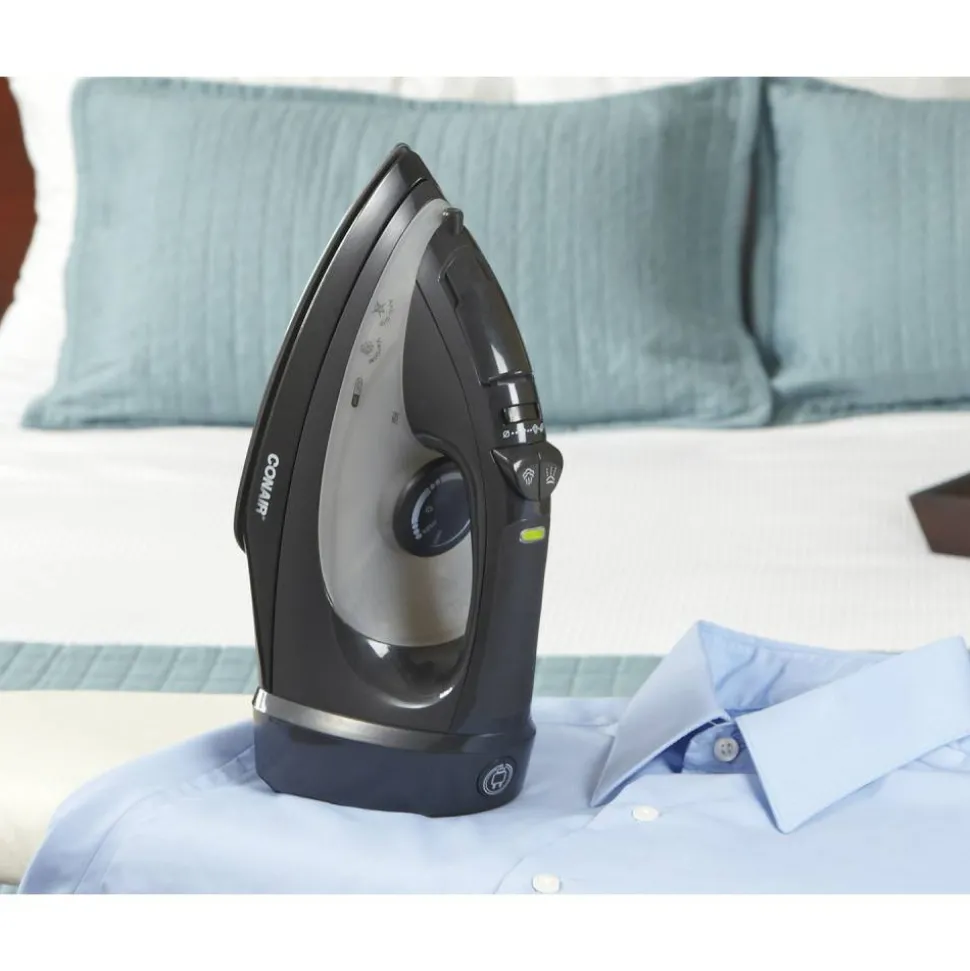 Conair Commercial Cord-Keeper Steam Iron, Automatic Shut Off, Black, Total Qty 6