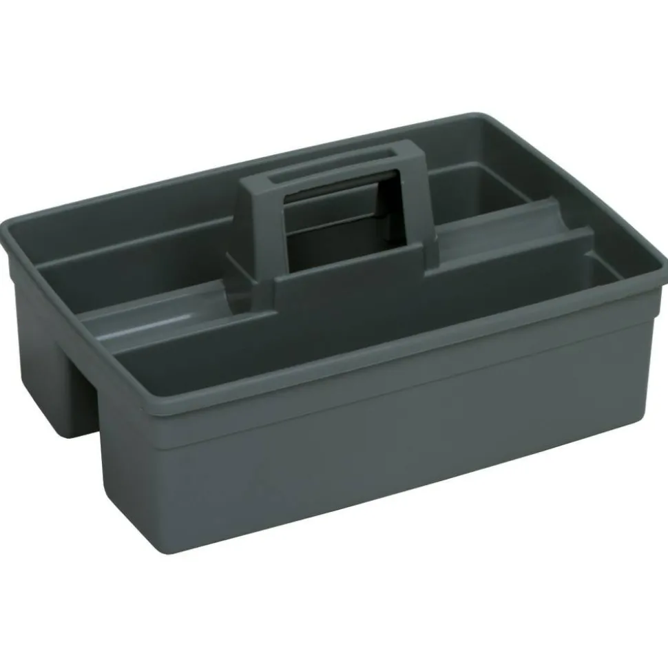 Continental Plastic Jani Carrier, 6-7/8”H x 11”W x 16”D, Gray