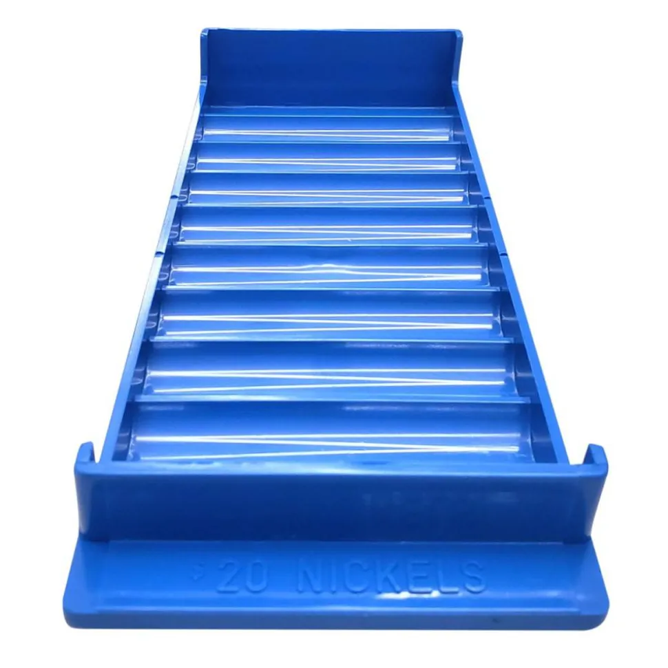 Control Group Coin Tray, Nickels, Blue, Pack Of 4 Trays