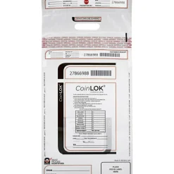 ControlTek CoinLOK Plastic Coin Bags