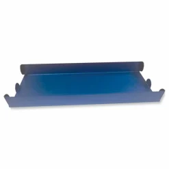 CONTROLTEK Metal Coin Tray, Accommodates $20 in Nickels, 3.5" x 10" x 1.75", Blue
