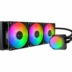 Cooler Master Elite Liquid 360 CPU AIO Cooler - 360mm Radiator, 3X ARGB PWM Fans, Dual-Chamber Pump Design, Ultra-Quiet High-Performance Cooling, AMD AM5/AM4 & Intel LGA 1851/1700, Black