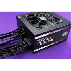 Cooler Master MWE Gold 850 V2 Fully Modular Power Supply - 850W 80+ Gold Certified PSU, Dual EPS Connectors, Semi-Fanless Low Noise Design, Flat Black Cables, Reliable ATX Gaming PSU, 5-Year Warranty