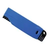 Cosco Self-Retracting Box Knives, Black/Blue, Pack Of 5