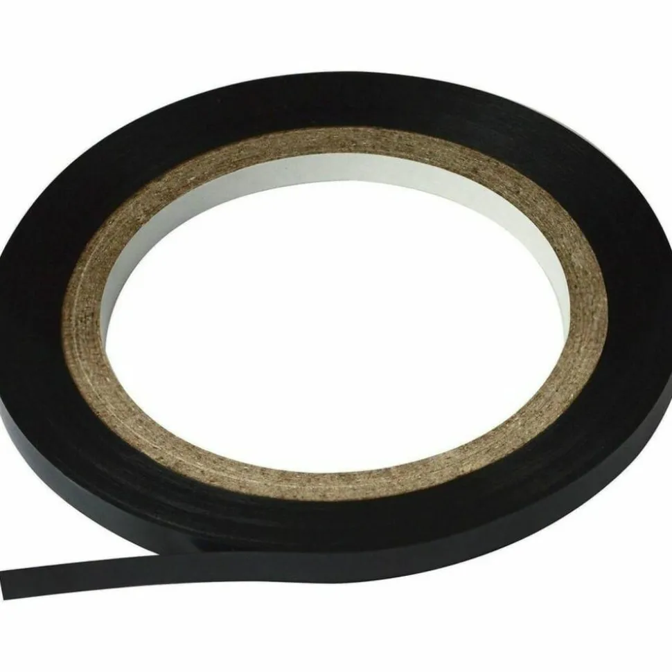 COSCO Art Tape, 0.125" x 324", Gloss Black