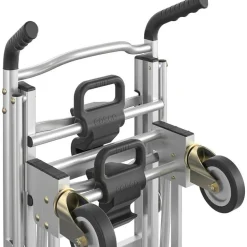 Cosco 3-in-1 Convertible Hand Truck, 800 lb to 1,000 lb Capacity, 21.06 x 21.85 x 48.03, Aluminum