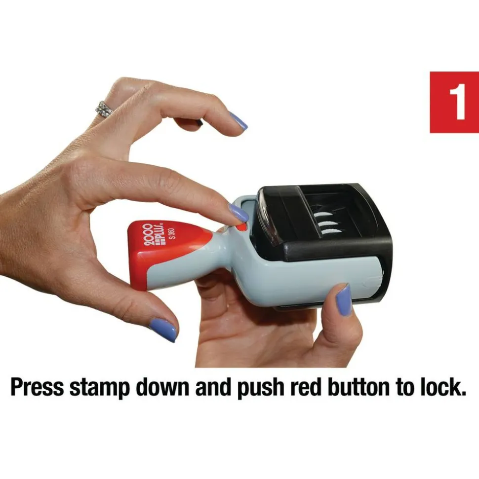 Cosco 2000 Plus S360 RECEIVED Two-Color Dater
