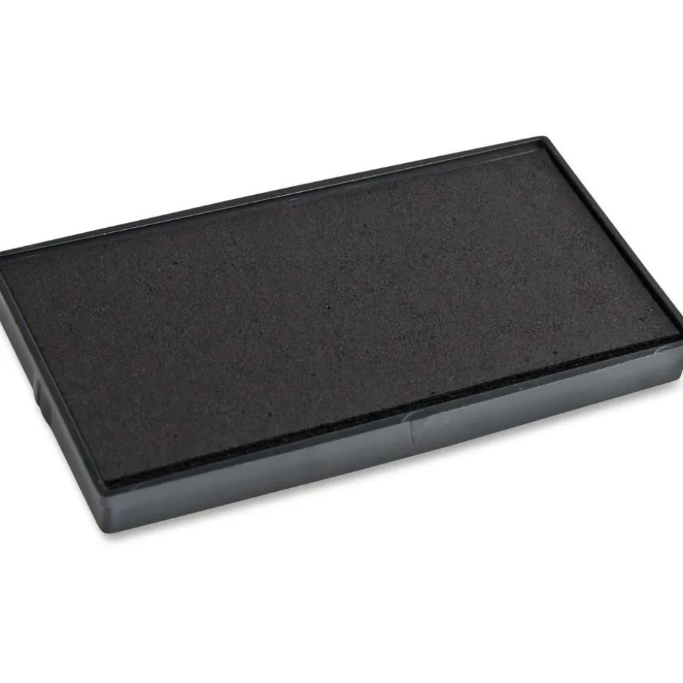 COSCO 2000 Plus Stamp L-60 Replacement Ink Pad - Black Ink - Black - 1 Each