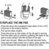 COSCO 2000 Plus Stamp No. 20 Replacement Ink Pad - 1 Each - Red Ink