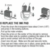 COSCO 2000 Plus Stamp No. 40 Replacmnt Ink Pad - 1 Each - Black Ink