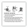 COSCO 2000 Plus Stamp No. 30 Replacmnt Ink Pad - 1 Each - Black Ink