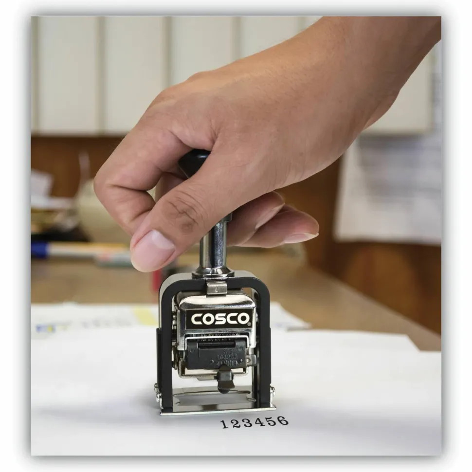 Cosco Self-inking Automatic Numbering Machine