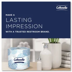 Cottonelle Two-Ply Bathroom Tissue for Business, Septic Safe, White, 451 Sheets/Roll, 60 Rolls/Carton