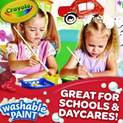 Crayola Artista II Tempera Paint, 16 Oz, Red
