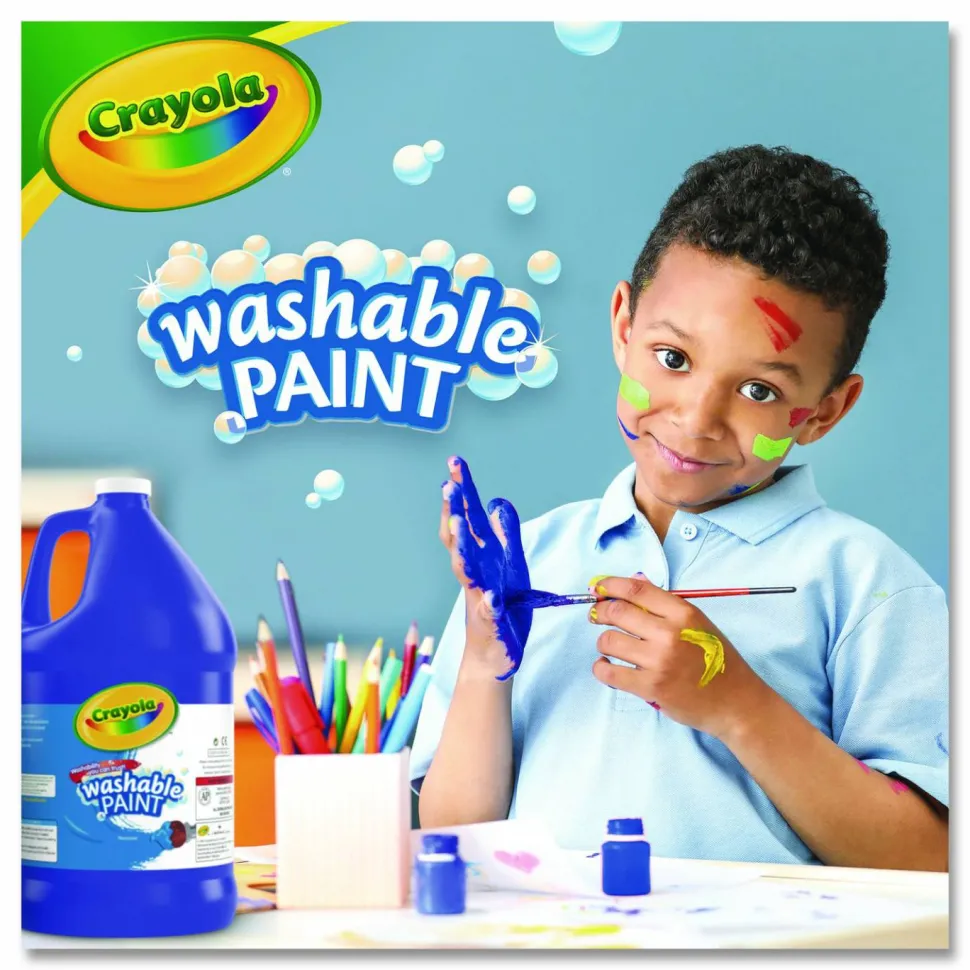 Crayola Artista II Tempera Paint, 16 Oz, Ultra Blue