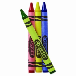 Crayola Cello Crayons, Assorted Colors, 4 Crayons Per Pack, Carton Of 360 Packs
