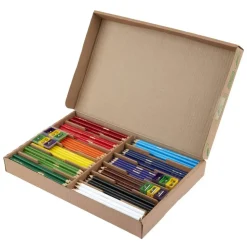Crayola Classpack, 240ct Colored Pencils, Bulk School Supplies, 12 Different Colors, Classroom Must Haves