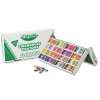 Crayola Classpack Triangular Crayons, Regular Size, 0.5" x 4", 16 Assorted Colors, 256/Carton