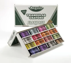 Crayola Classpack Triangular Crayons, Regular Size, 0.5