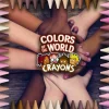 Crayola Colors Of The World Crayons, Assorted Colors, Pack Of 24 Crayons