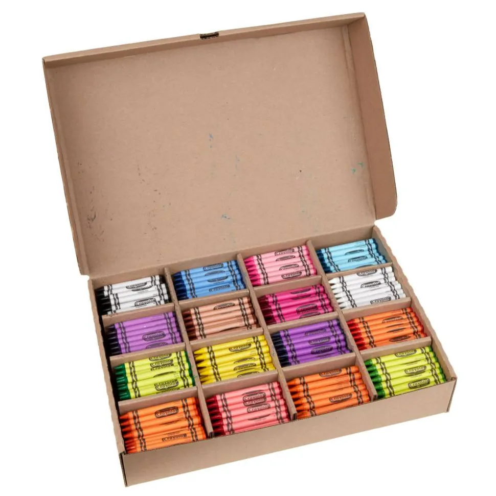 Crayola Crayon Classpack, 800 Count, 16 Colors