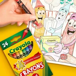 Crayola Crayons, Assorted Colors, Pack Of 24 Crayons