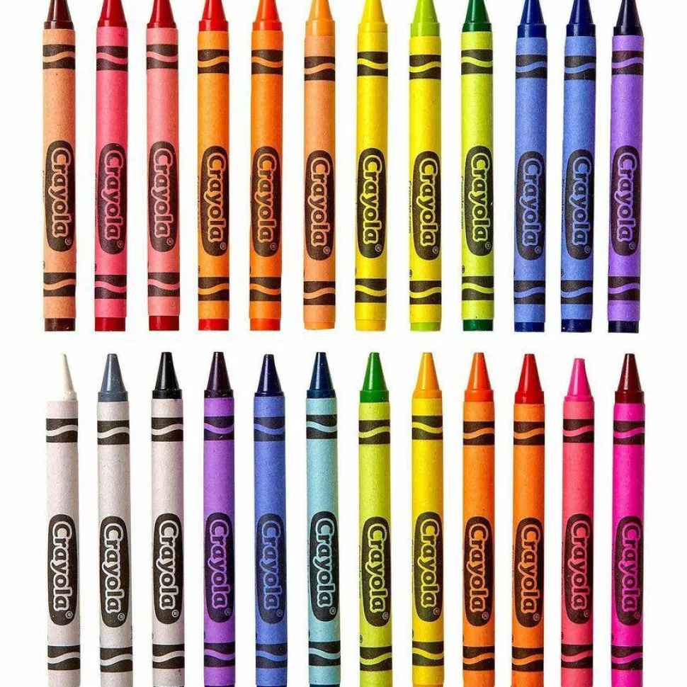 Crayola Crayons Bulk, 24 Crayons Per Pack, 24 Packs - 52-3036