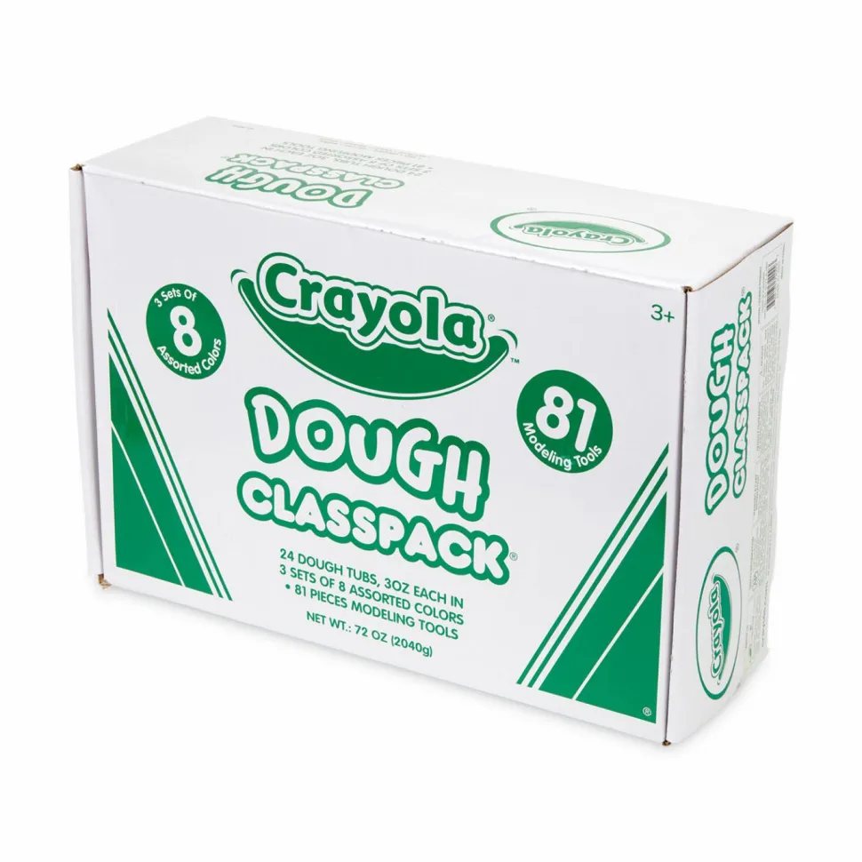 Crayola Dough Classpack, 3 oz, 8 Assorted Colors