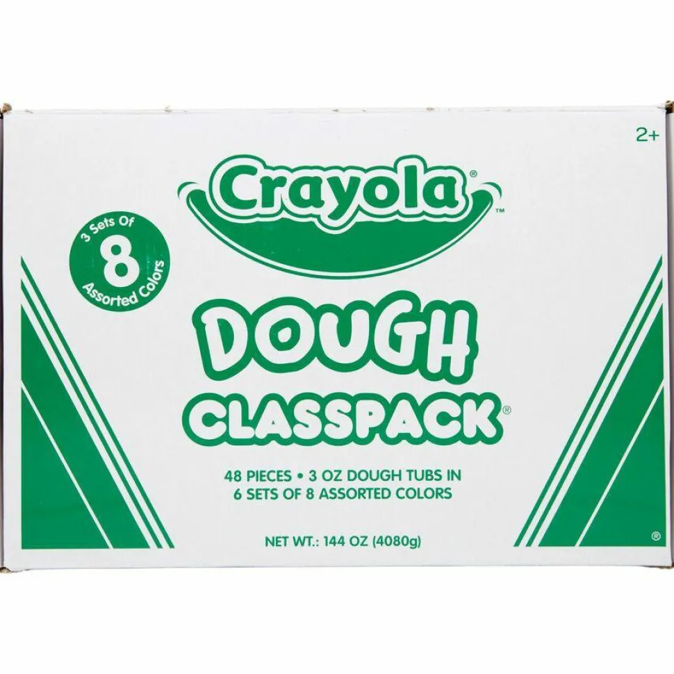 Crayola Dough Classpack, 3 oz, 8 Assorted Colors