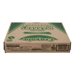 Crayola Fine Line Markers, Assorted Classic Classpack, Box Of 200