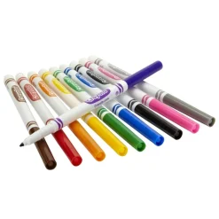 Crayola Fine Line Markers, Assorted Classic Classpack, Box Of 200