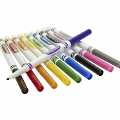 Crayola Fine Line Markers, Assorted Classic Classpack, Box Of 200