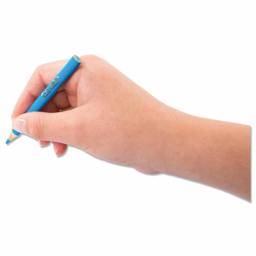 Crayola Kids' Color Choice Short Color Pencil Set, Box Of 64