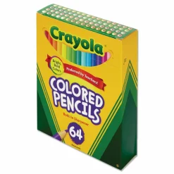 Crayola Kids' Color Choice Short Color Pencil Set, Box Of 64