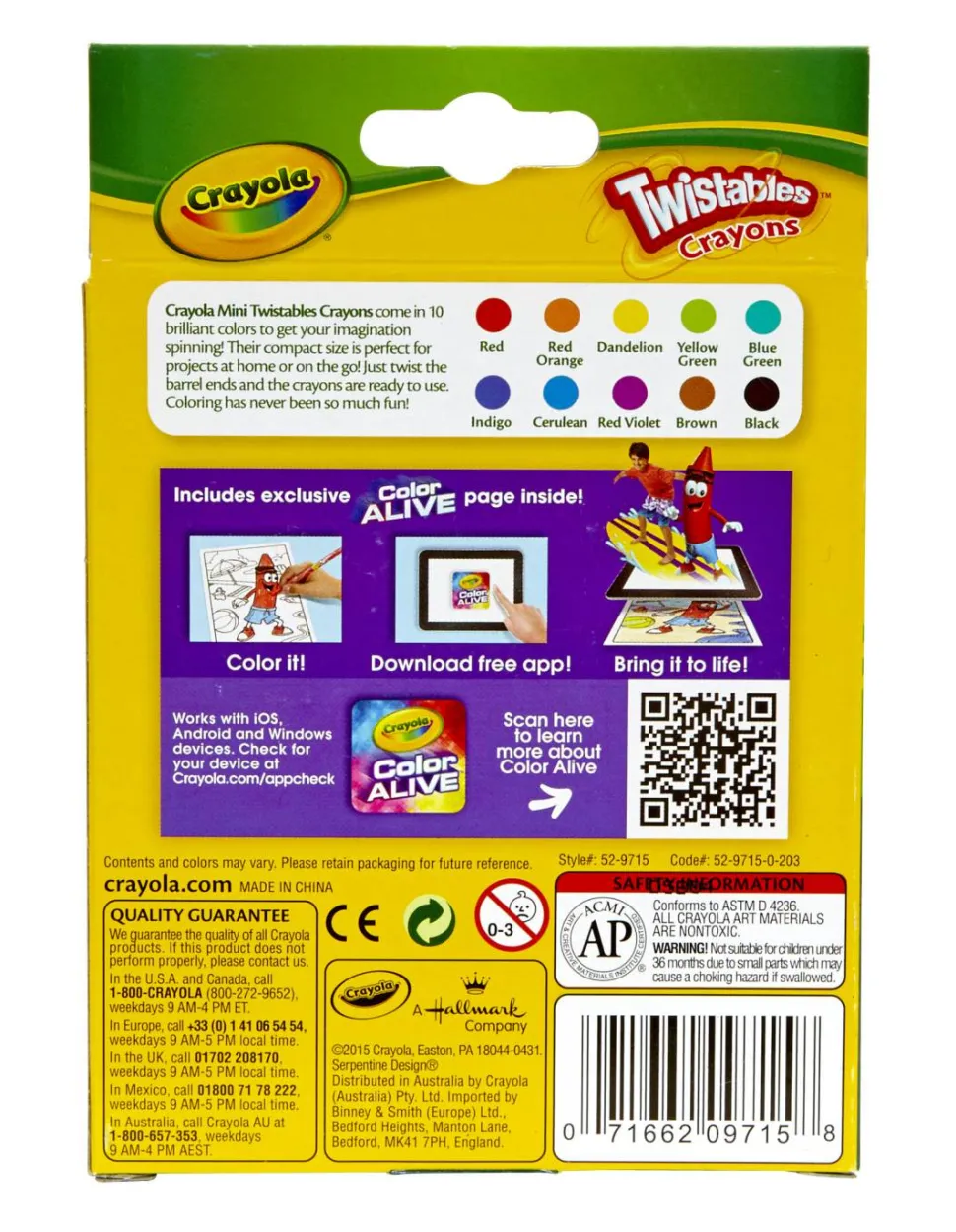 Crayola Mini Twistables Crayons