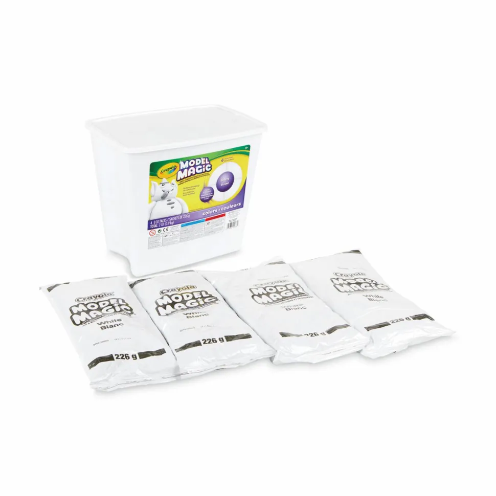 Crayola Model Magic, 2 Lb, Bucket Of White